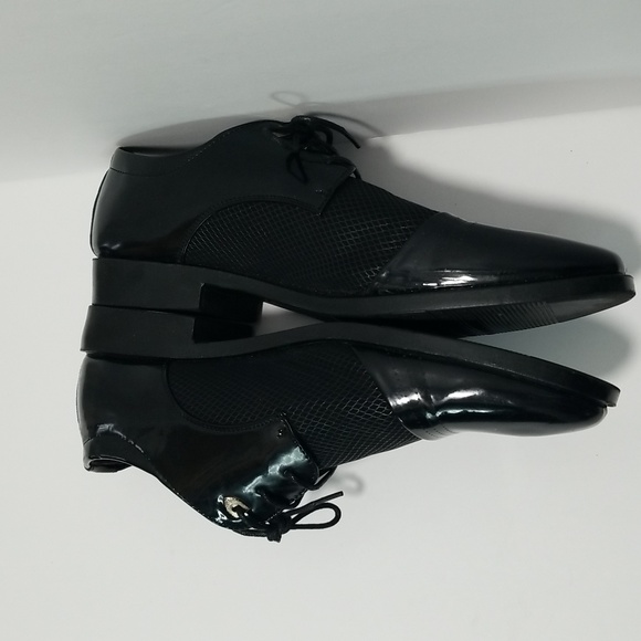 Fashion Men’s Oxford Sport Black Shoes Size 12